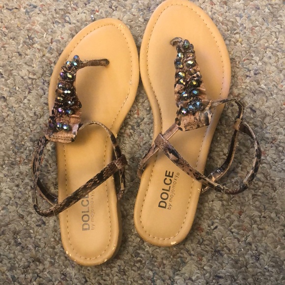 Dolce brand sandals SIZE 8 - Picture 1 of 2
